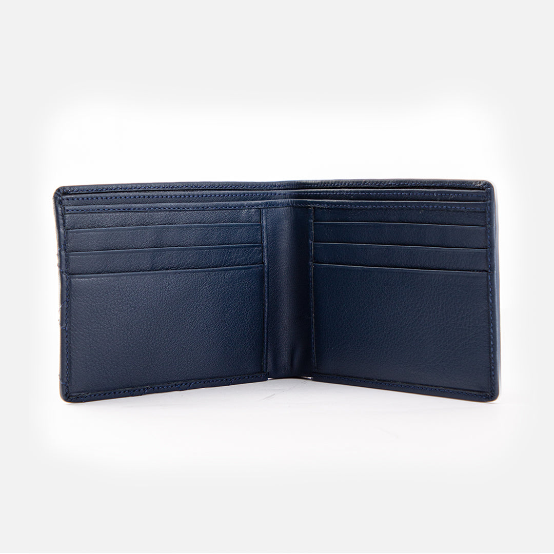 CARLO Bi-Fold Quadrat Leather Wallet