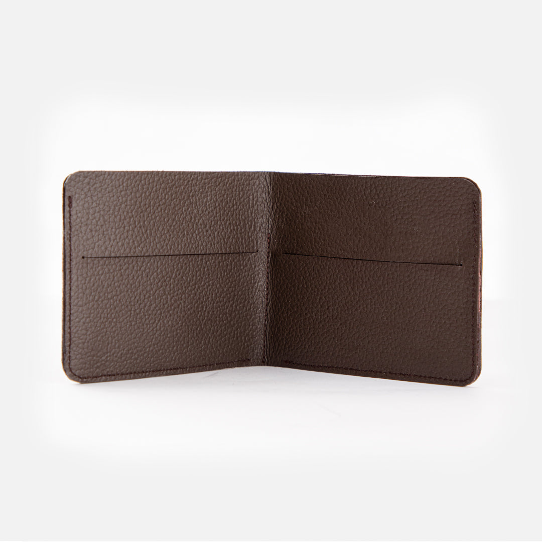 CARLO Bi-Fold Minimalist Leather Wallet
