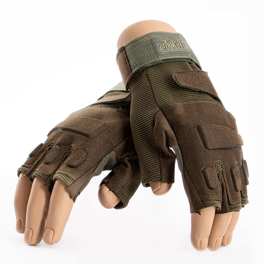 Black Hawk Fingerless Gloves