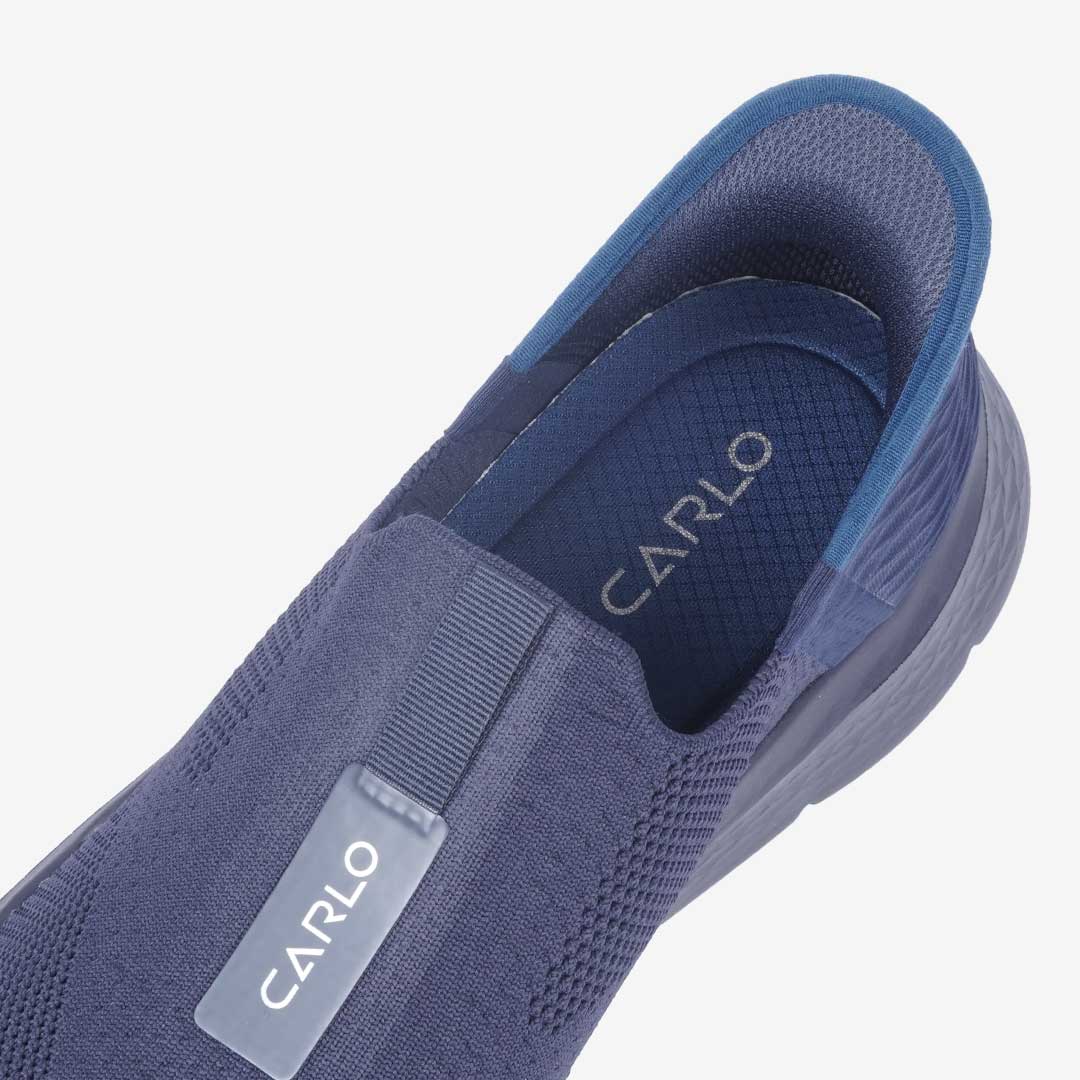 Carlo Footwear Cloud Slip-On Shoes | Ultra-Light Knitted Fabric &amp; Supreme Comfort