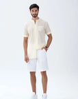 Gauzy Men's Summer Casual Cotton Top 002 Al Telal Gents Fashion