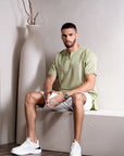 Gauzy Men's Summer Casual Cotton Top 004 Al Telal Gents Fashion