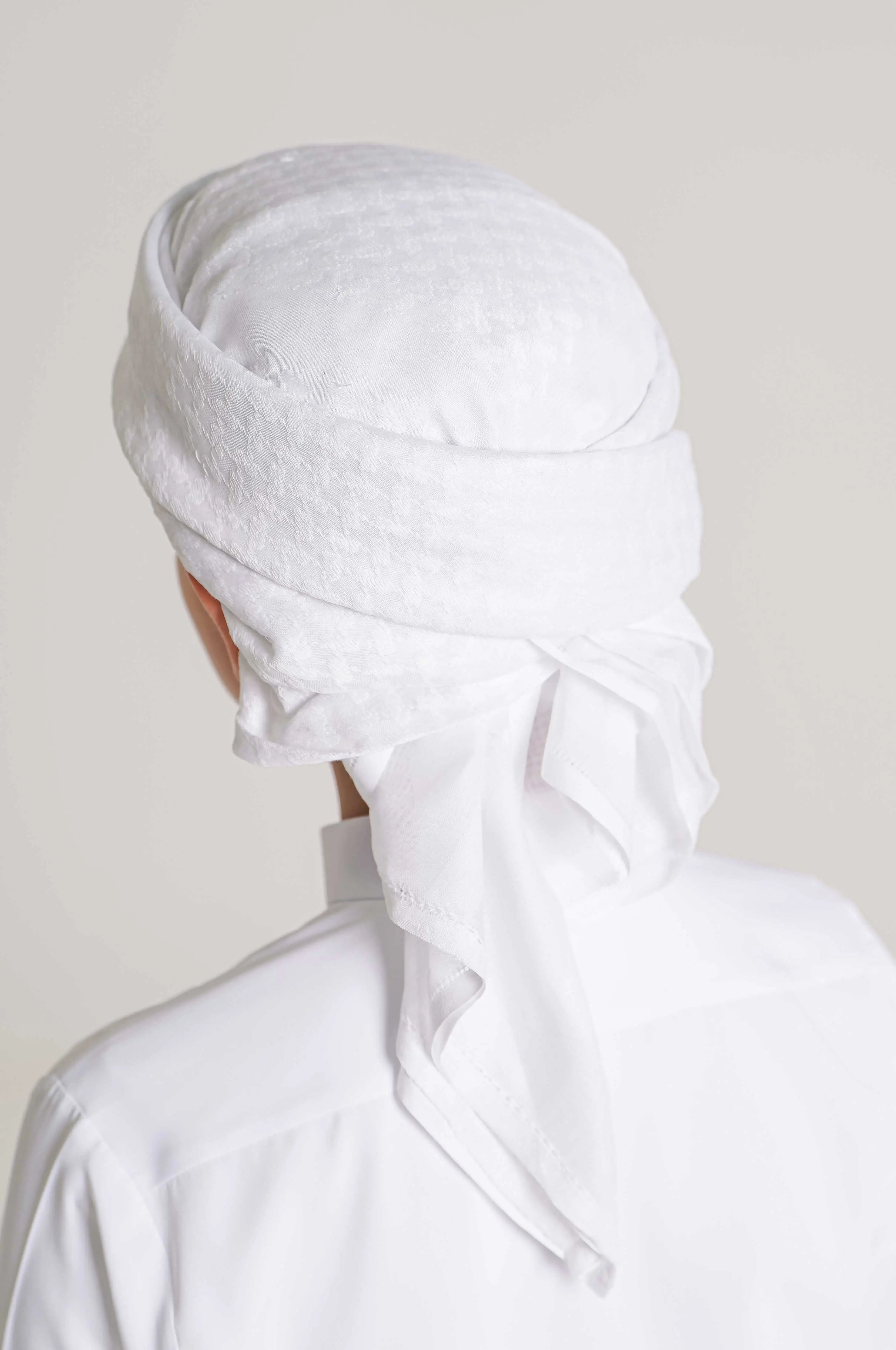 Hamdaniya Haddaf Shimag White - Kids Telal