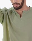 Gauzy Men's Summer Casual Cotton Top 004