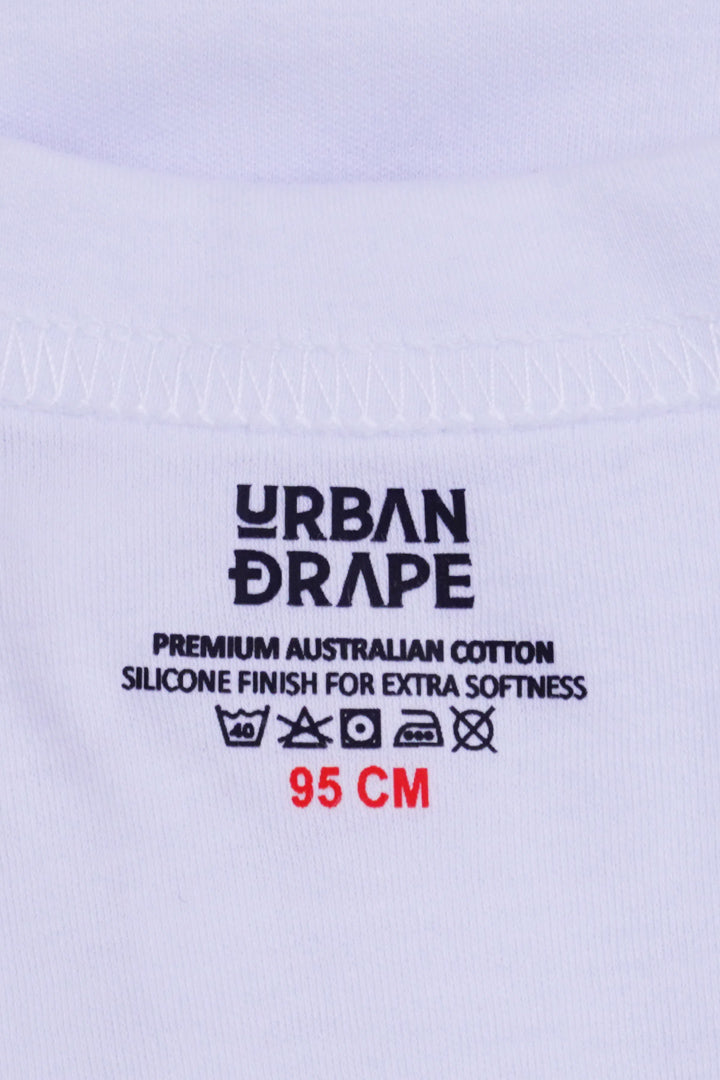Urban Drape Inner T-Shirt White Telal