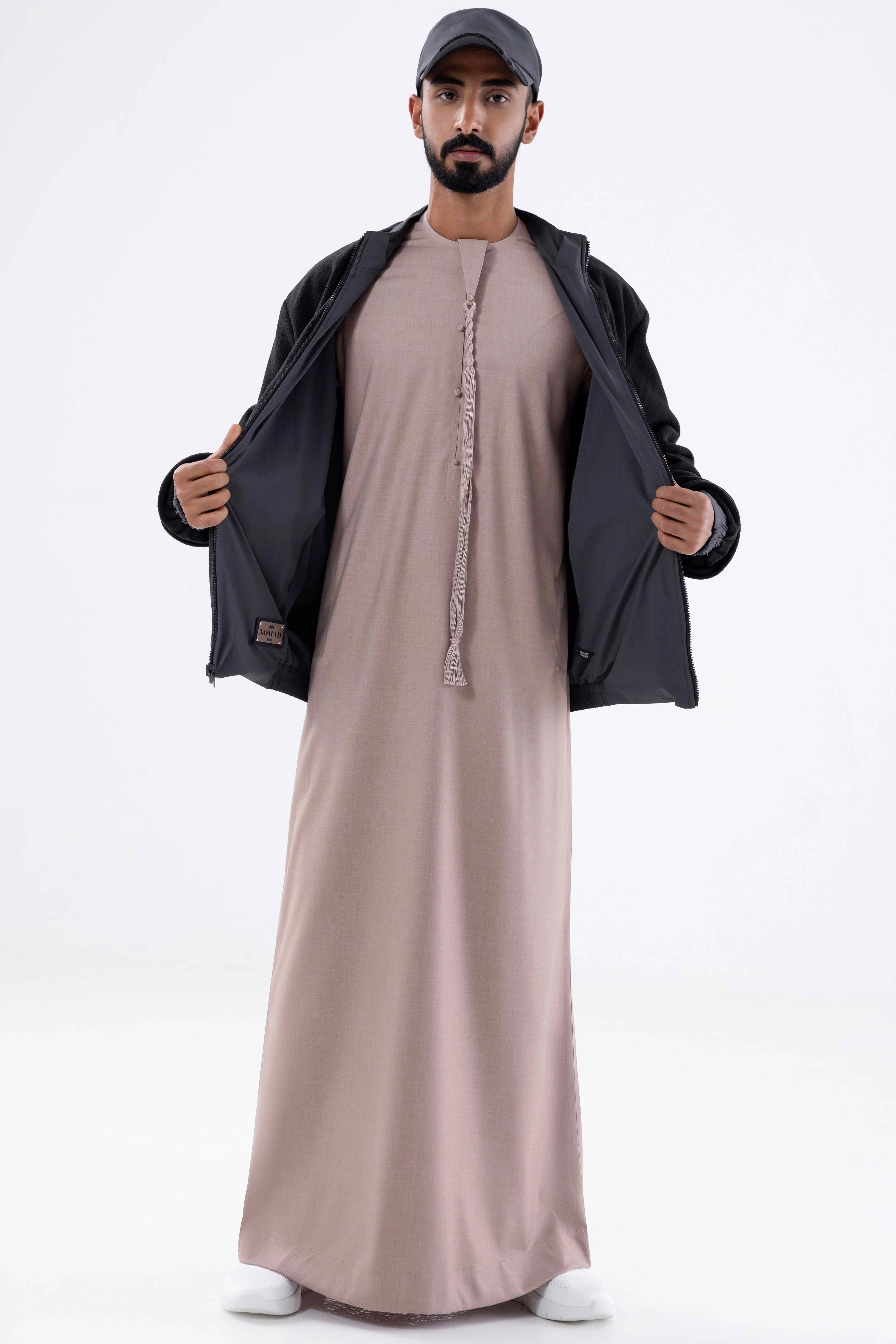 AeroBulk Detachable Hood Winter Jacket Al Telal Gents Fashion