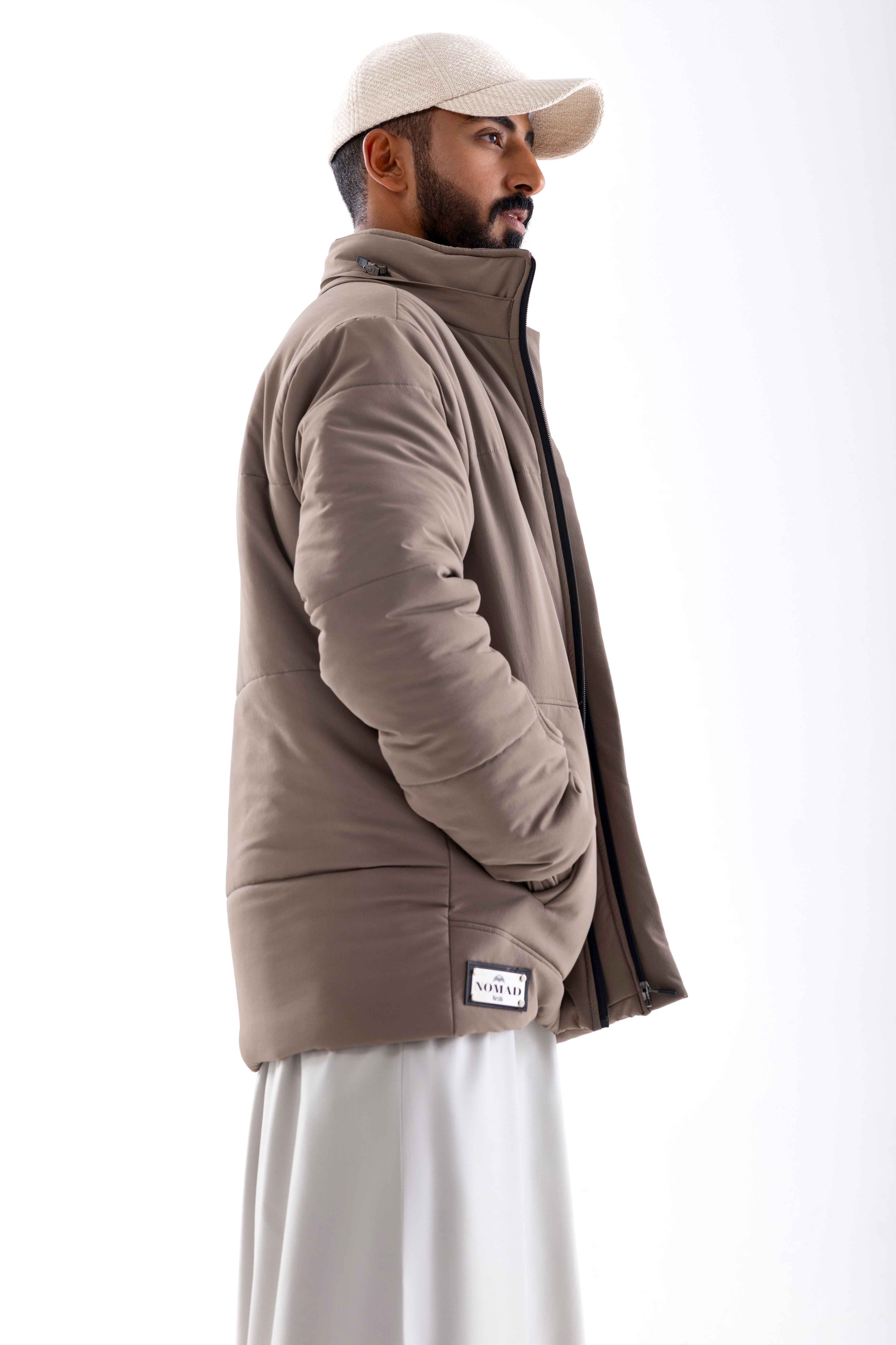 The Dune Jacket Dusty brown Outer Shell (-10°C Rated) Al Telal Gents Fashion