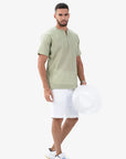 Gauzy Men's Summer Casual Cotton Top 004 Al Telal Gents Fashion