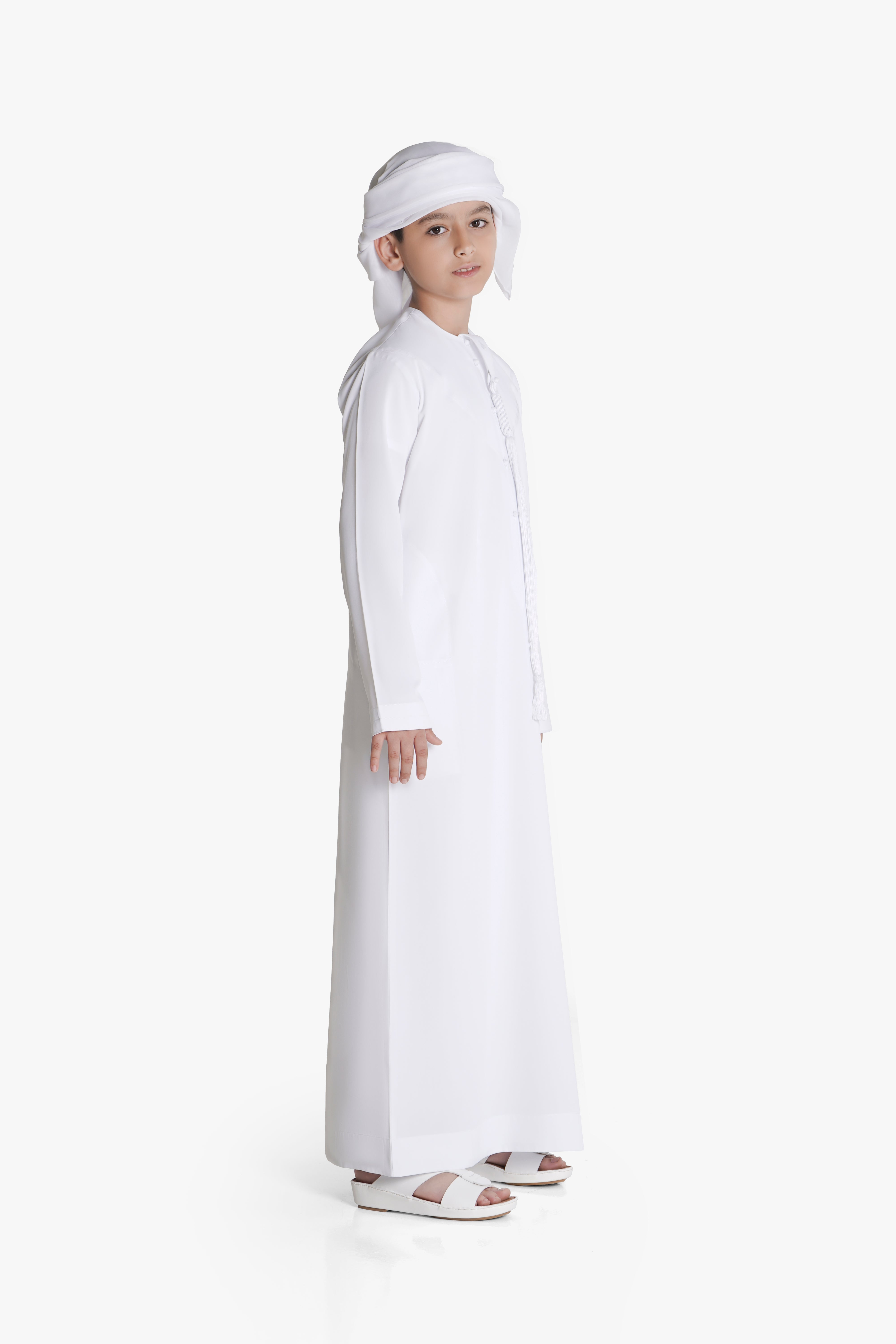 Telal Kids’ Kandura | Classic Emirati Design for Your Little Gentleman Telal