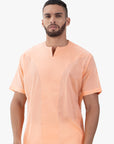 Gauzy Men's Summer Casual Cotton Top 001 Al Telal Gents Fashion