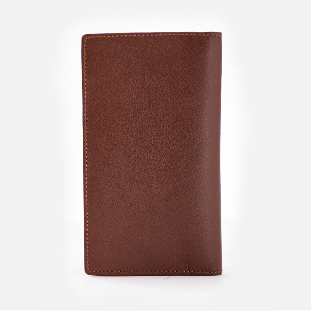 CARLO Bi-Fold Classic Long Leather Wallet