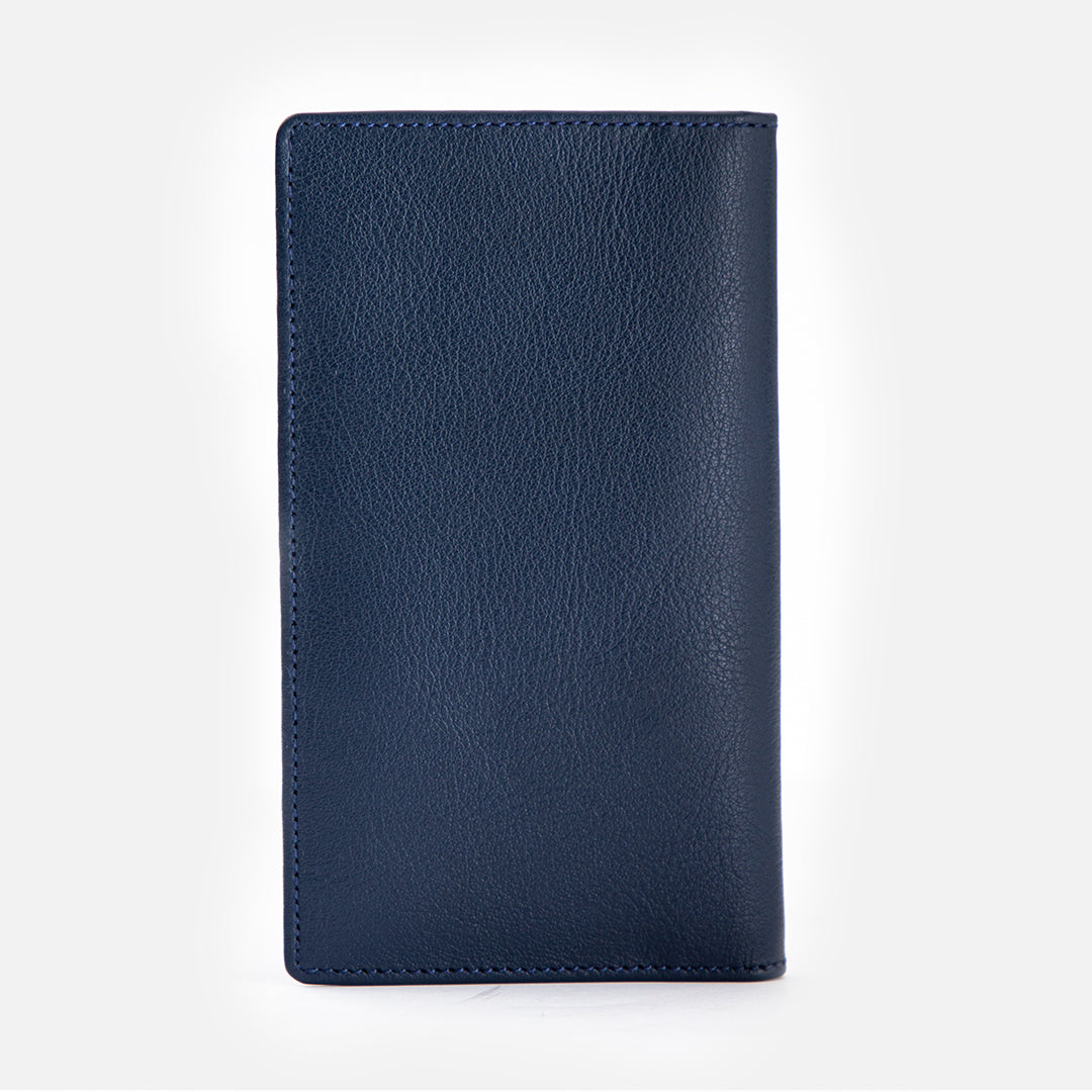 CARLO Bi-Fold Classic Long Leather Wallet