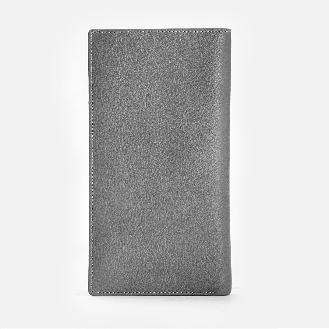 CARLO Bi-Fold Quadrat Long Leather Wallet