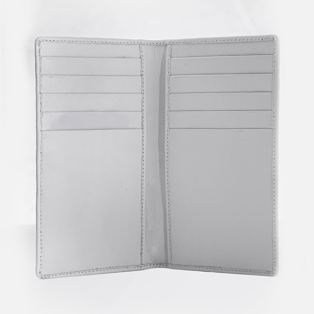 CARLO Bi-Fold Classic Long Leather Wallet